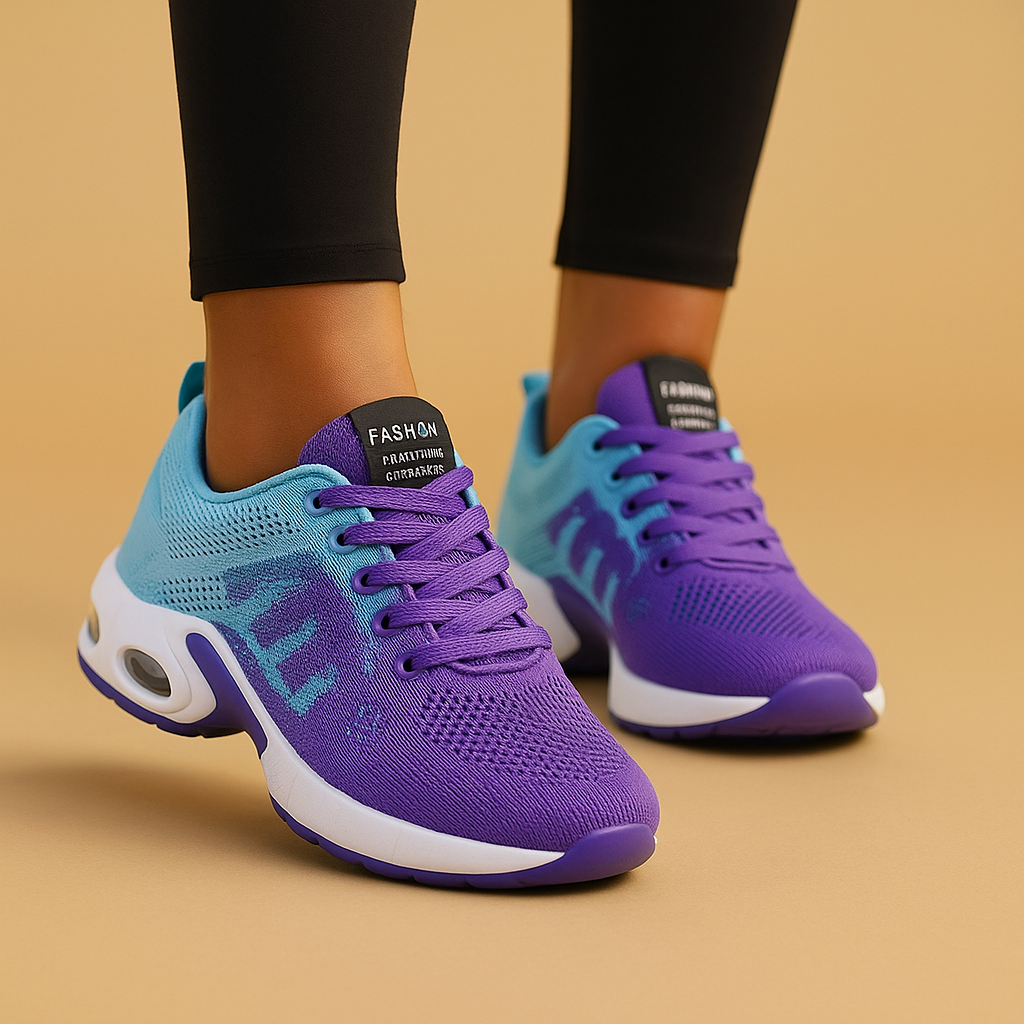 Chaussures de marche légères slip-on pour femme