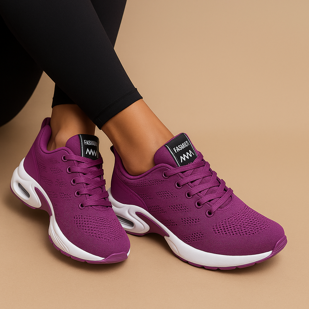 Chaussures de marche légères slip-on pour femme