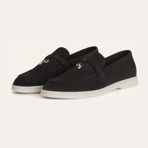 Mocassins en suède de luxe pour femme