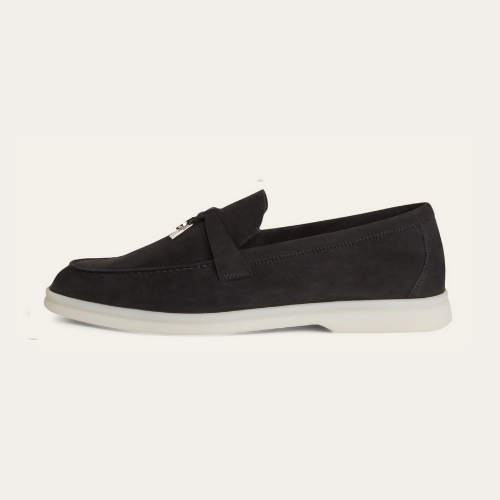 Mocassins en suède de luxe pour femme